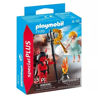 Buy Playmobil 71170 Special Plus Figure Set - Little Angel & Little Devil • 7.99£