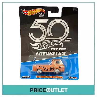 Buy Hot Wheels 50th Anniversary Favourites - 60's Ford Econoline Pickup (Damaged Box • 8.99£