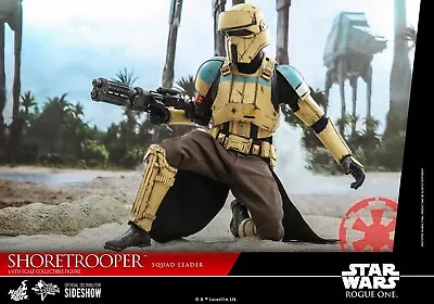 Buy Hot Toys Shoretrooper Squad Leader Star Wars Rogue One MMS592 1/6 Stormtroop NEW • 190.55£