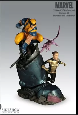 Buy Rare Sideshow X-men Vs Sentinel Wolverine And ShadowCat EXCL. 90161 NEW SEALED • 1,350.51£