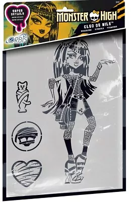 Buy REVELL, MONSTER HIGH Stencil - Nile Cleo, Scale, REV30222 • 2.11£