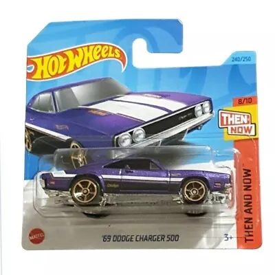 Buy Hot Wheels '69 Dodge Charger 500 240/250 - THEN AND NOW 8/10 - Mattel/2023 - New • 3.99£