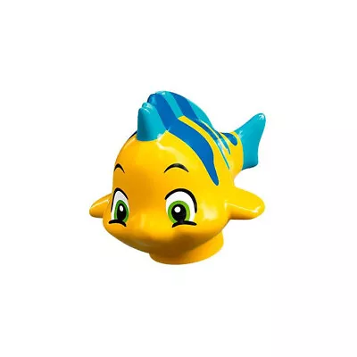 Buy LEGO Flounder Yellow Fish Ariel The Little Mermaid Animal  Disney NEW 2024 • 1.99£