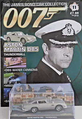 Buy James Bond Car Collection Issue #11 Aston Martin Db5 Pre Owned  Vgc Free Post • 16.99£