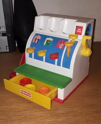 Buy Vintage 1994 Fisher Price Till With 3X Coins • 7.99£