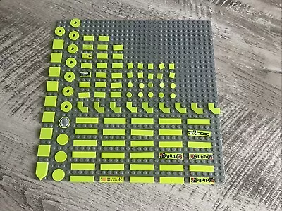 Buy Lego Lot Genuine 100 Lime Tiles, Various Types  • 4£