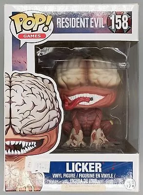 Buy #158 Licker - Resident Evil Damaged Box Funko POP With Protector • 65.99£