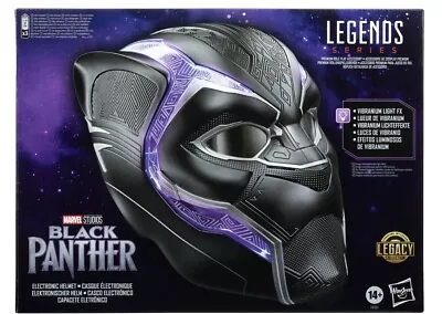 Buy Hasbro Marvel Legends Series Black Panther Electronic Role Play Helmet • 95£
