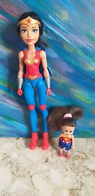 Buy Dc Wonder Woman Articulated Legs With Daughter Mattel 12 Inch Vgc • 11.99£