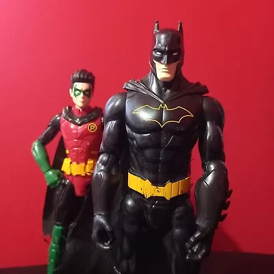 Buy DC Comics Batman & Robin  12  Inch Action Figures I SML S20 I The Dymamic Duo • 14.95£